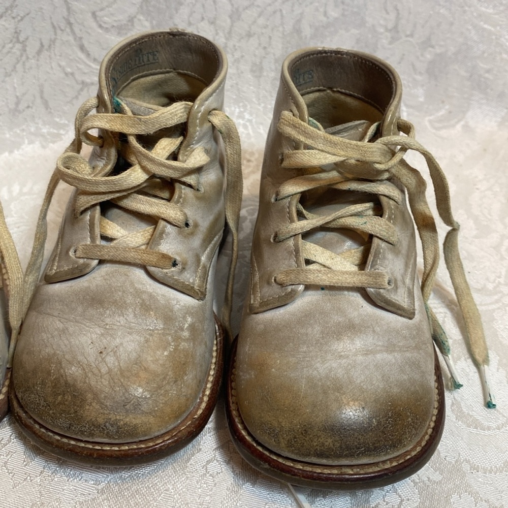Vintage leather baby shoes Sabels Pre Walker Stride Rite - Picture 3 of 5